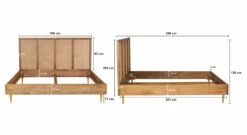 HOMELIV. Bett "Asmara" -Bettbezüge Verkäufe 2024 homeliv bett asmara massgrafik