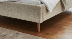 HOMELIV. Bett "Calypso" Stoff Abriamo -Bettbezüge Verkäufe 2024 homeliv bett calypso abriamo stoff grob 1