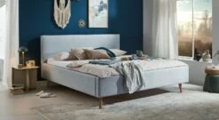 HOMELIV. Stauraumbett "Calypso" Stoff Luis -Bettbezüge Verkäufe 2024 homeliv bett calypso stoff luis angesagt