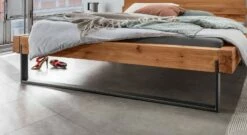 HOMELIV. Bett "Stephano" 10 HOMELIV. Bett "Stephano" -Bettbezüge Verkäufe 2024 homeliv bett stephano metallkufe trendig