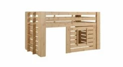 Hütten-Hochbett "Vinny" -Bettbezüge Verkäufe 2024 huetten hochbett vinny kiefernholz stabil