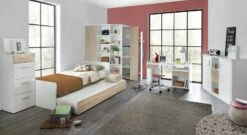 Schreibtisch "Solero" Höhenverstellbar -Bettbezüge Verkäufe 2024 jugendzimmer solero schlicht funktional 2