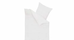 Kaeppel Seersucker-Bettwäsche "Uni" -Bettbezüge Verkäufe 2024 kaeppel seersucker bettwaesche uni weiss