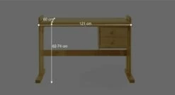 Schreibtisch "Kids Paradise 03" -Bettbezüge Verkäufe 2024 kids paradise 03 schreibtisch bemassung grafik