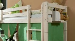Mini-Hochbett "Kids Paradise" -Bettbezüge Verkäufe 2024 kids paradise mini hochbett gerade leiter detail