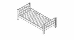 Ausziehbett "Kids Paradise" Express -Bettbezüge Verkäufe 2024 kids paradise variante 1 aufbau gr