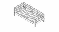 Ausziehbett "Kids Paradise" Express -Bettbezüge Verkäufe 2024 kids paradise variante 2 aufbau gr