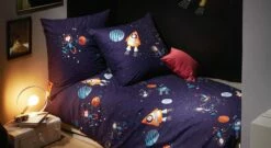 Kaeppel Kinder-Bettwäsche "Weltall"