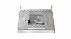 Kinderbett "Kids Delight" Tipi -Bettbezüge Verkäufe 2024 kinderbett kids delight tipi mit dach weiss schublade