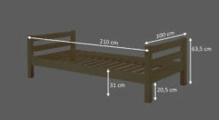 Kinderbett "Kids Paradise" Basic -Bettbezüge Verkäufe 2024 kinderbett kids paradise basic variante 01 mass grafik