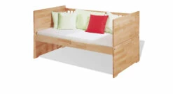 Kinderbett "Natura" -Bettbezüge Verkäufe 2024 kinderbett laurenz buche bettbank umgebaut gross