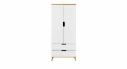 Kleiderschrank "Kids Nordic" Express -Bettbezüge Verkäufe 2024 kleiderschrank kids nordic weiss 2 tuerig kinderzimmer