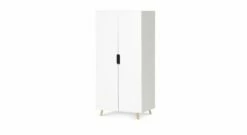 Kleiderschrank "Kids Town" Retro -Bettbezüge Verkäufe 2024 kleiderschrank kids town retro weiss abschlussleiste unifarben