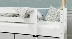 Kojen-Hausbett "Kids Town" -Bettbezüge Verkäufe 2024 kojen hausbett kids town sicher einstieg