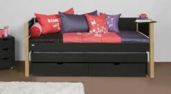 Kojenbett "Kids Town" Color -Bettbezüge Verkäufe 2024 kojenbett kids town color buchepfosten trendig