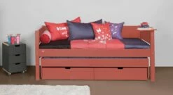 Kojenbett "Kids Town" Color -Bettbezüge Verkäufe 2024 kojenbett kids town color rotbraun