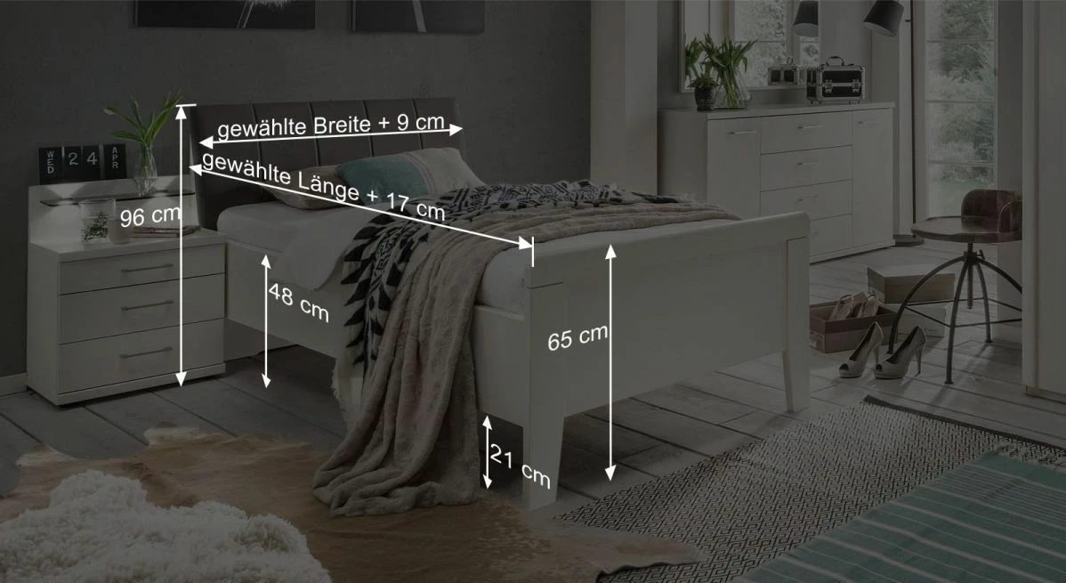 Komfort-Einzelbett "Casperia" 6 Komfort-Einzelbett "Casperia" – Bild 4