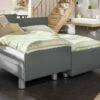 Komfortbett Mit Pflegebett-Funktion "Fulda" -Bettbezüge Verkäufe 2024 komfortbett pflegebett funktion fulda kunstleder platin