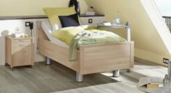 Komfortbett Mit Pflegebett-Funktion "Isar" -Bettbezüge Verkäufe 2024 komfortbett pflegebett funktion isar dekor eiche
