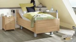 Komfortbett Mit Pflegebett-Funktion "Isar" -Bettbezüge Verkäufe 2024 komfortbett pflegebett funktion isar dekor eiche naturhell
