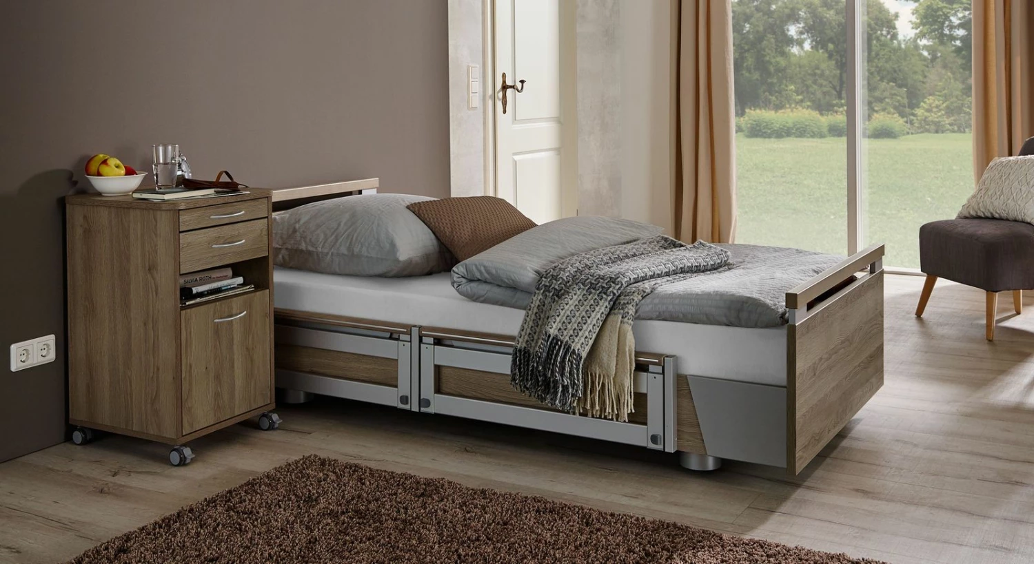 Komfortbett Mit Pflegebett-Funktion "Usedom" 3 Komfortbett Mit Pflegebett-Funktion "Usedom"