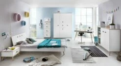 Bett "Beano" -Bettbezüge Verkäufe 2024 komplett jugendzimmer beano preiswert alpinweiss