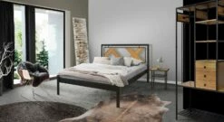 Bett "Carlow" -Bettbezüge Verkäufe 2024 komplett schlafzimmer carlow rustikal