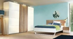 Bett "Lania" -Bettbezüge Verkäufe 2024 komplett schlafzimmer lania schlichtes design