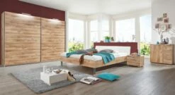 Bett "Loano" -Bettbezüge Verkäufe 2024 komplett schlafzimmer loano plankeneiche dekor