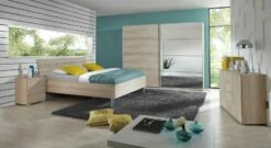 Bett "Turania" -Bettbezüge Verkäufe 2024 komplett schlafzimmer turania eiche saegerau