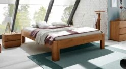 Liege "Bayamo" -Bettbezüge Verkäufe 2024 liege bayamo 25cm cognac fusshoehe