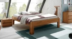 Liege "Bayamo" -Bettbezüge Verkäufe 2024 liege bayamo 30cm cognac fusshoehe