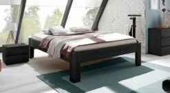 Liege "Bayamo" -Bettbezüge Verkäufe 2024 liege bayamo 30cm graphit fusshoehe