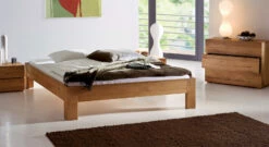 Liege "Bayamo" -Bettbezüge Verkäufe 2024 liege bayamo eiche cognacfarben hochwertig stabil gr