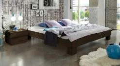 Liege "Brighton" -Bettbezüge Verkäufe 2024 liege brighton 20cm fusshoehe wenge gr