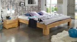 Liege "Brighton" -Bettbezüge Verkäufe 2024 liege brighton kernbuche maserung markant 25cm gr