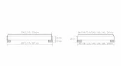 Liege "Cervo" 11 Liege "Cervo" -Bettbezüge Verkäufe 2024 liege cervo bemassungs skizze