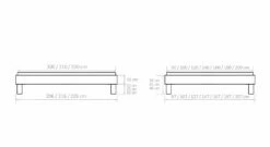 Liege "Cromwell" -Bettbezüge Verkäufe 2024 liege cromwell bemassungs skizze
