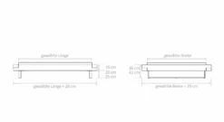 Liege "Demus" -Bettbezüge Verkäufe 2024 liege demus bemassung grafik
