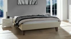 Liege "Jorgen" -Bettbezüge Verkäufe 2024 liege jorgen echtleder beige