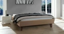 Liege "Jorgen" -Bettbezüge Verkäufe 2024 liege jorgen echtleder cappuccino