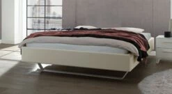 Liege "Liene" -Bettbezüge Verkäufe 2024 liege liene echtleder beige