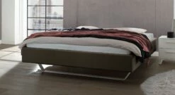 Liege "Liene" -Bettbezüge Verkäufe 2024 liege liene echtleder khaki