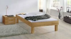 Liege "Madrid" Komfort -Bettbezüge Verkäufe 2024 liege madrid komfort buche 25cm fusshoehe