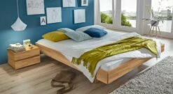 Liege "Rimini" -Bettbezüge Verkäufe 2024 liege rimini rahmenhoehe 18cm natur