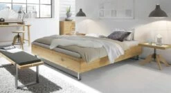 Liege "Valletta" -Bettbezüge Verkäufe 2024 liege valletta massivholz wildeiche pure