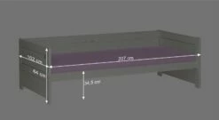 LIFETIME Ausziehbett "Original" -Bettbezüge Verkäufe 2024 lifetime ausziehbett original bemassungs grafik