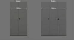 LIFETIME Kleiderschrank -Bettbezüge Verkäufe 2024 lifetime drehtueren kleiderschrank massgrafik