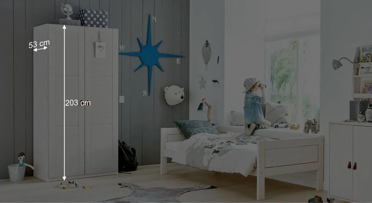 LIFETIME Drehtüren-Kleiderschrank "Monina" 8 LIFETIME Drehtüren-Kleiderschrank "Monina" – Bild 6