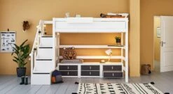 LIFETIME Hochbett "Original" Mit Treppenmodul